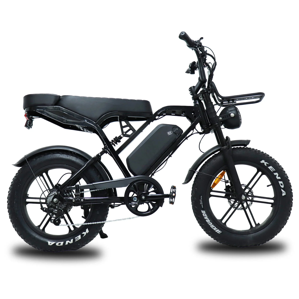 VOMO X80 Ultra  électrique Fat Bike électrique 500W 2 places vue de profil droit