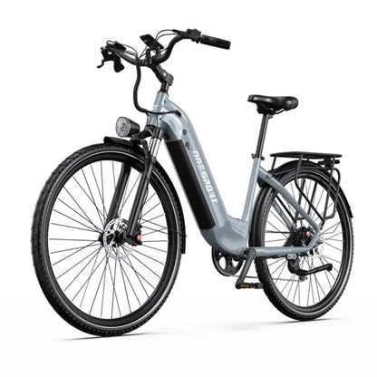 ONESPORT OT05 PRO argent vue de coté gauche E-VELO