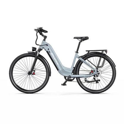 ONESPORT OT05 PRO argent vue de profil gauche E-VELO