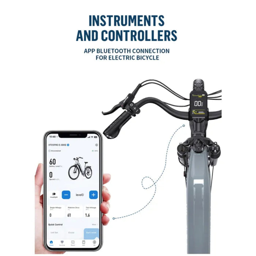 ONESPORT OT05 PRO bluetooth et avec compteur E-VELO